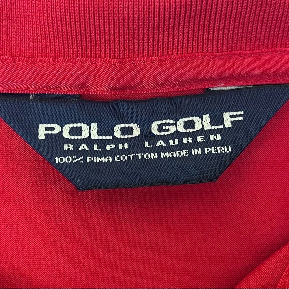 Ralph Lauren Polo Golf Men's 100% Pima Cotton Performance Polo Size XL; Sports